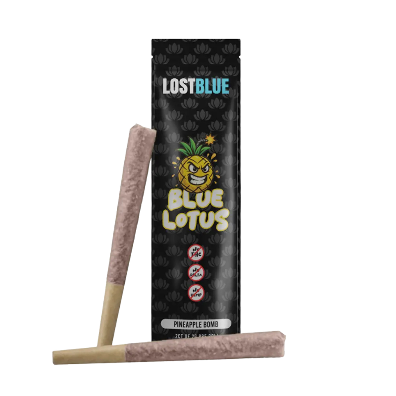 Shop Blue Lotus Pre-Rolls | Lost Blue Herbal Calm