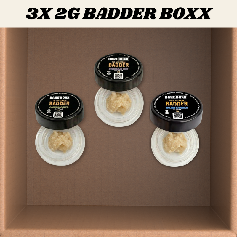 THCa Badder Sampler Bundle Boxx