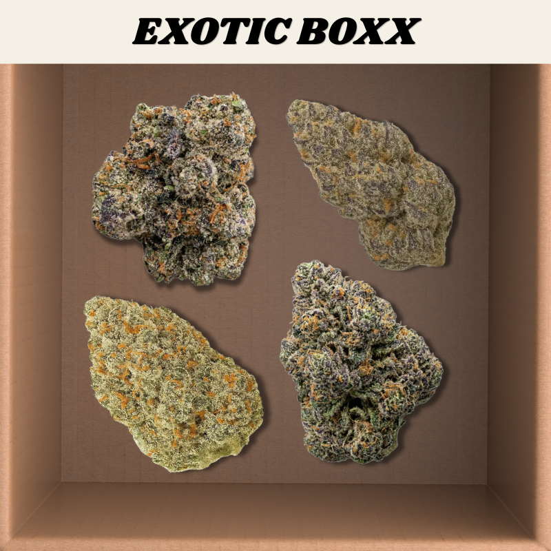 Choose Your Own Exotics Bundle Boxx (4x 3.5g)