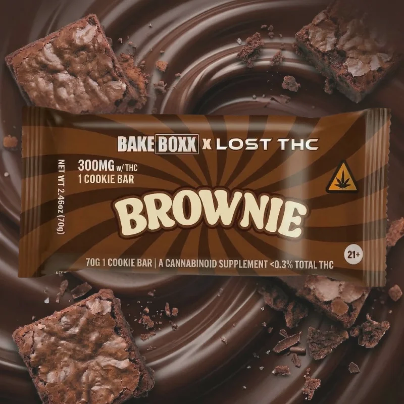 Chocolate Brownie - THC Edible Brownie 300mg w/ CBD