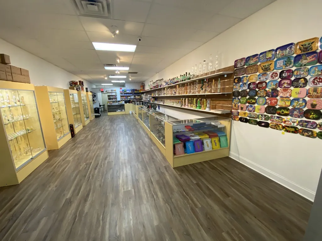 Inside Smoke Valley Smoke Shop Sunrise