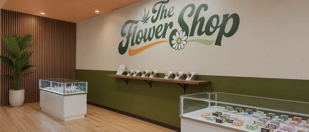 The Flower Shop Dispensary, cannabis dispensary on Kuykendahl Rd in North Houston.