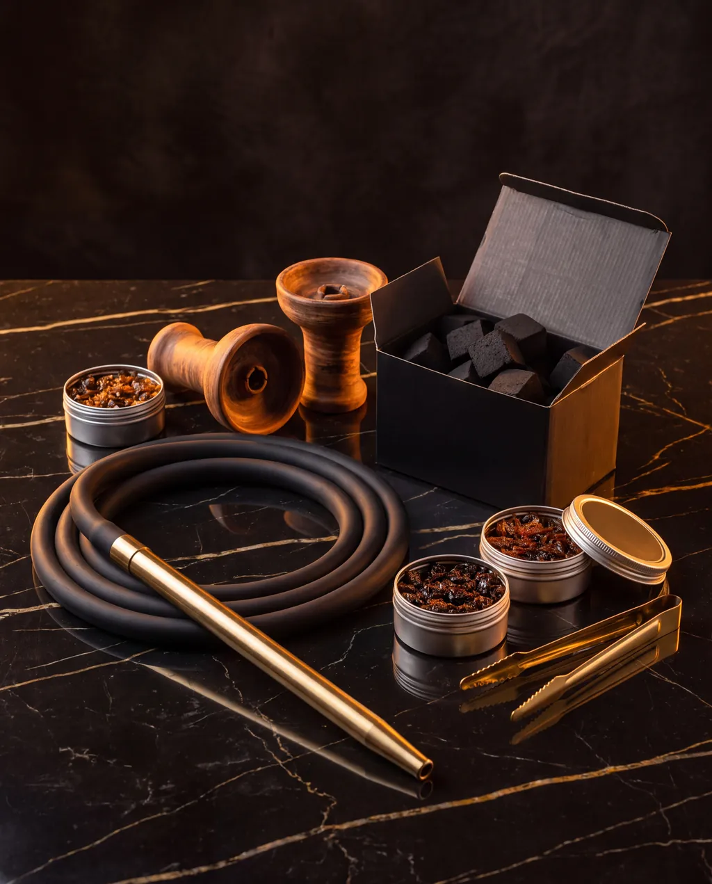 Hookahs and hookah supplies at Prestige Smoke Shop in Del City, OK