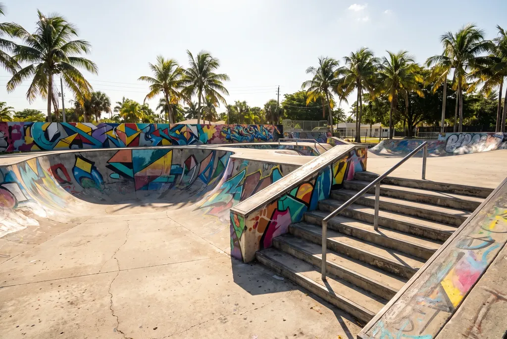 Justice Skatepark skatepark in Hollywood, FL