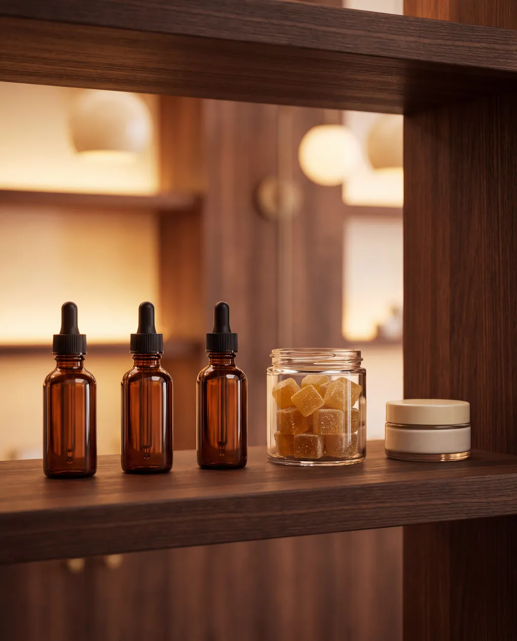 CBD tinctures, gummies and topicals at The Flower Shop Dispensary, North Houston, TX.