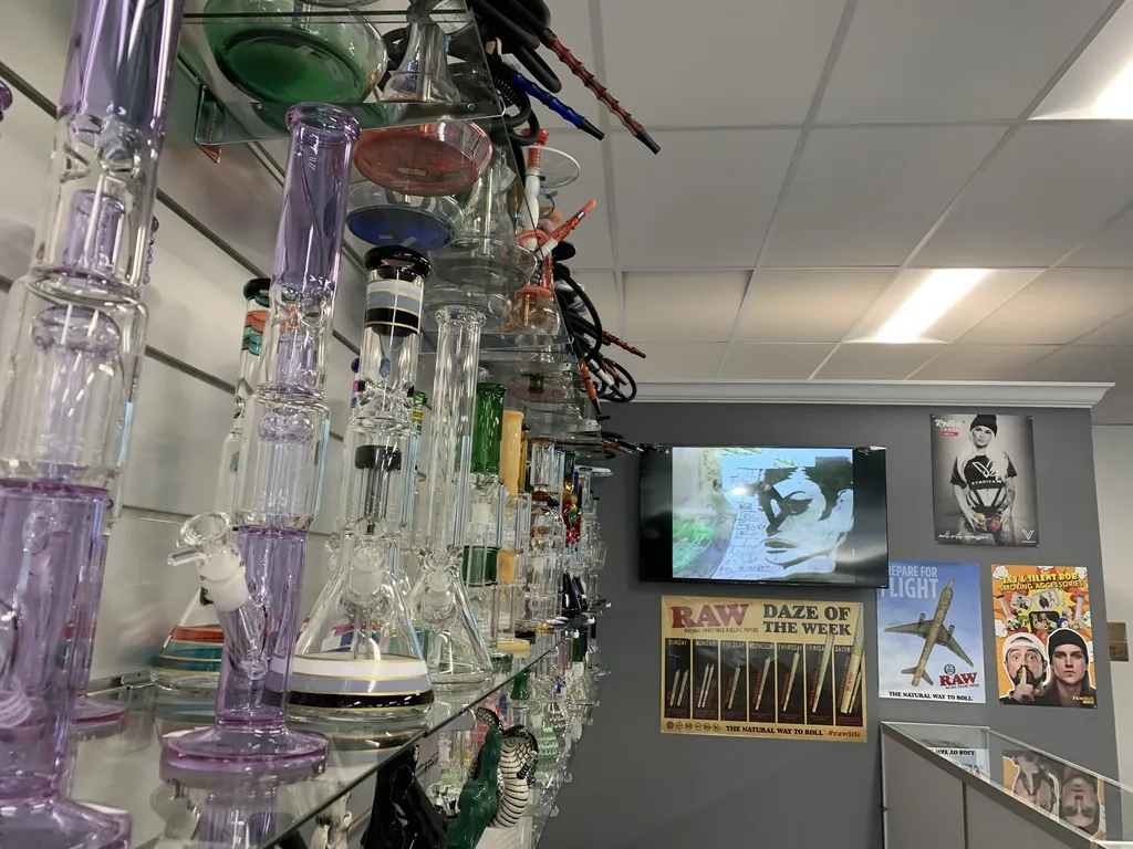 Inside Smoke Valley Smoke Shop Fort Lauderdale