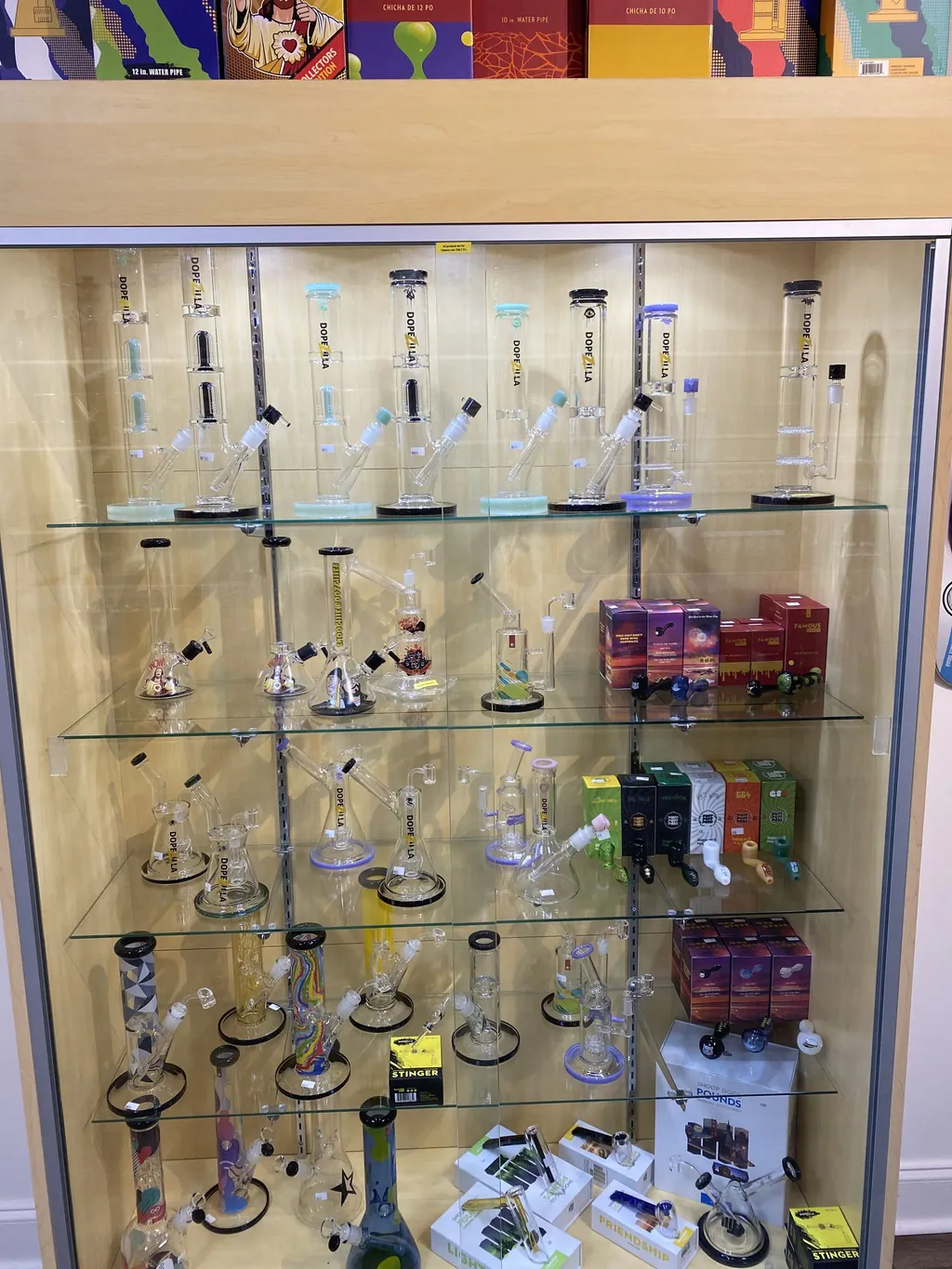 Inside Smoke Valley Smoke Shop Sunrise