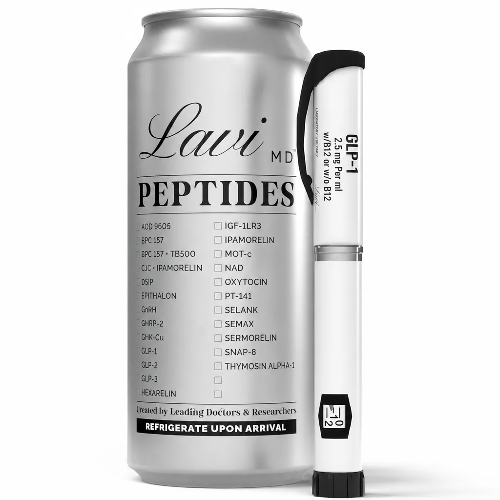 GLP-1  2.5 mg Per ml w/B12 or w/o B12