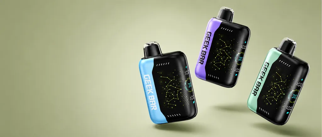 Nicotine vape disposables and pods at The Flower Shop Dispensary, North Houston.