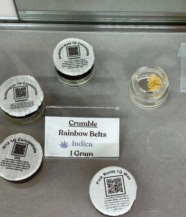 THCA live resin at The Flower Shop Dispensary, North Houston.
