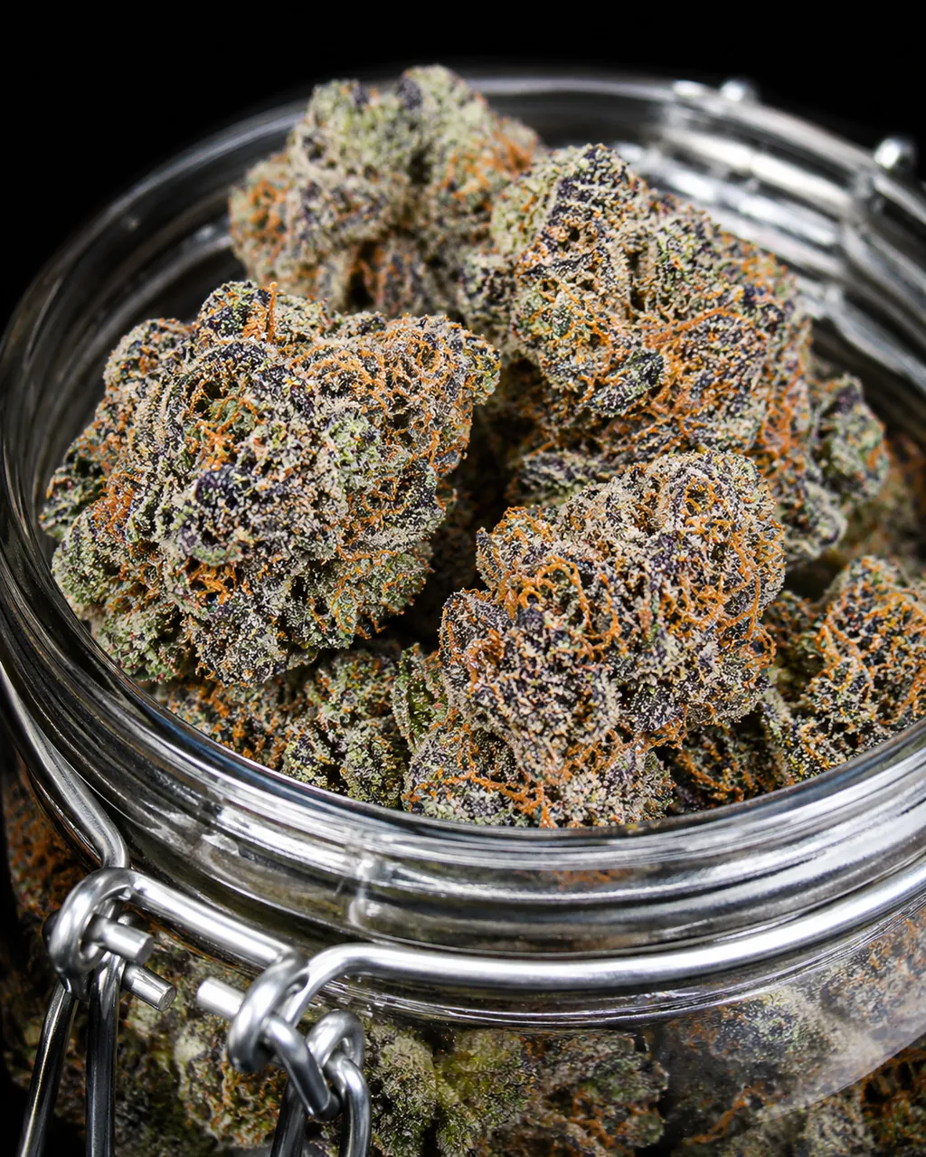 Premium THCA flower at The Plug Smoke Shop, Pompano Beach, FL.