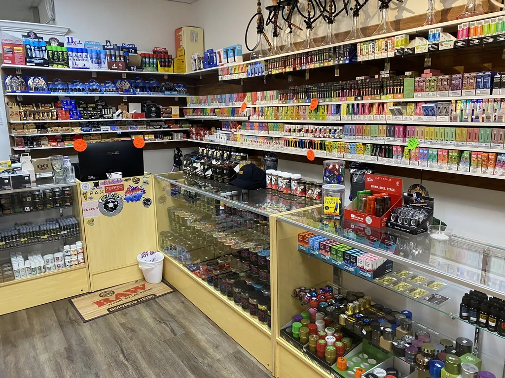 Inside Smoke Valley Smoke Shop Sunrise