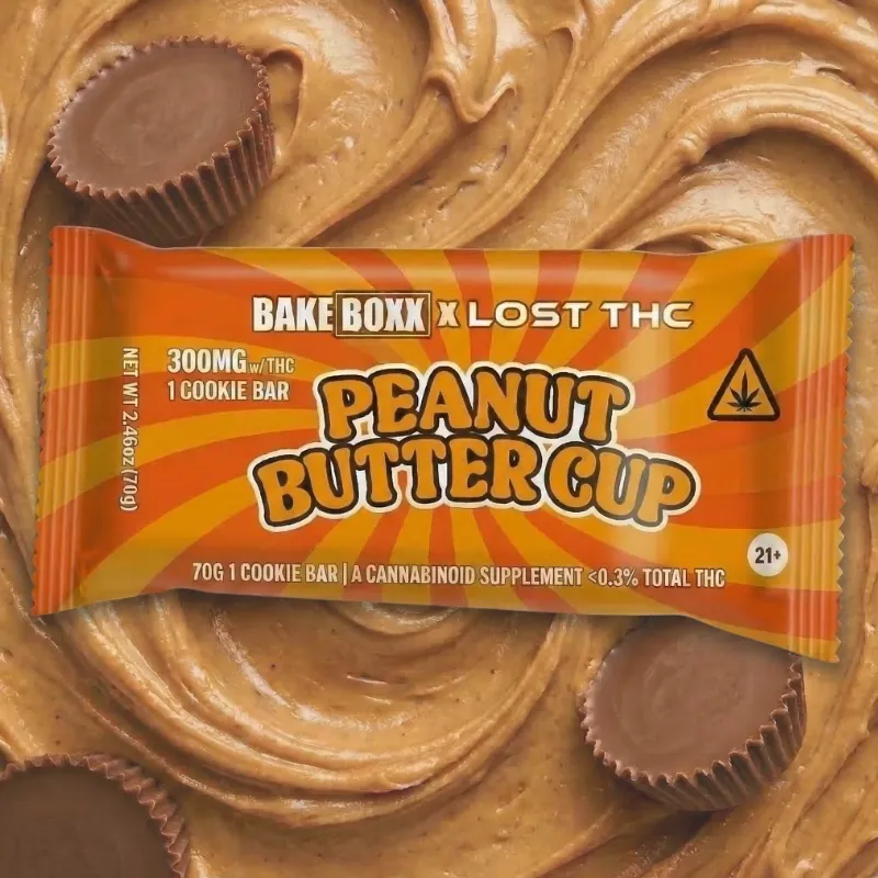 Peanut Butter Cup - THC Edible Brownie 300mg w/ CBD