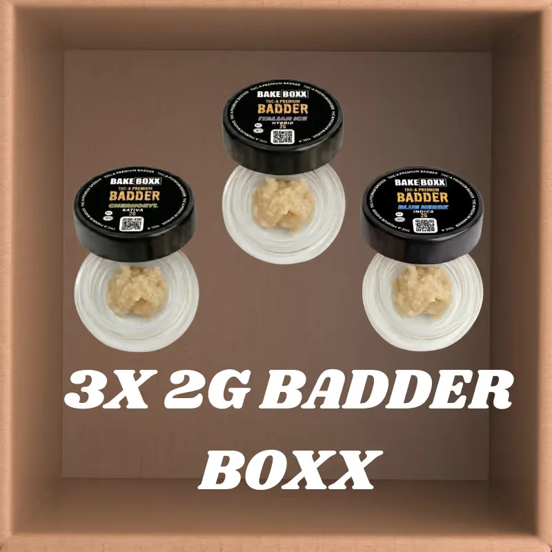 THCa Badder Sampler Bundle Boxx