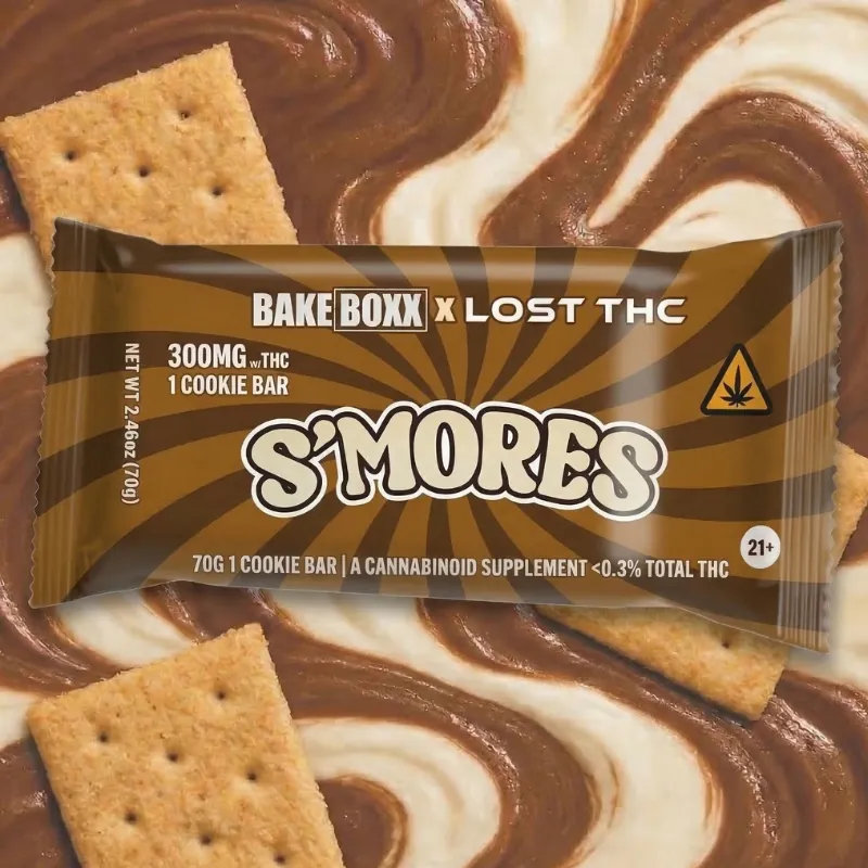 S'mores - THC Edible Brownie 300mg w/ CBD