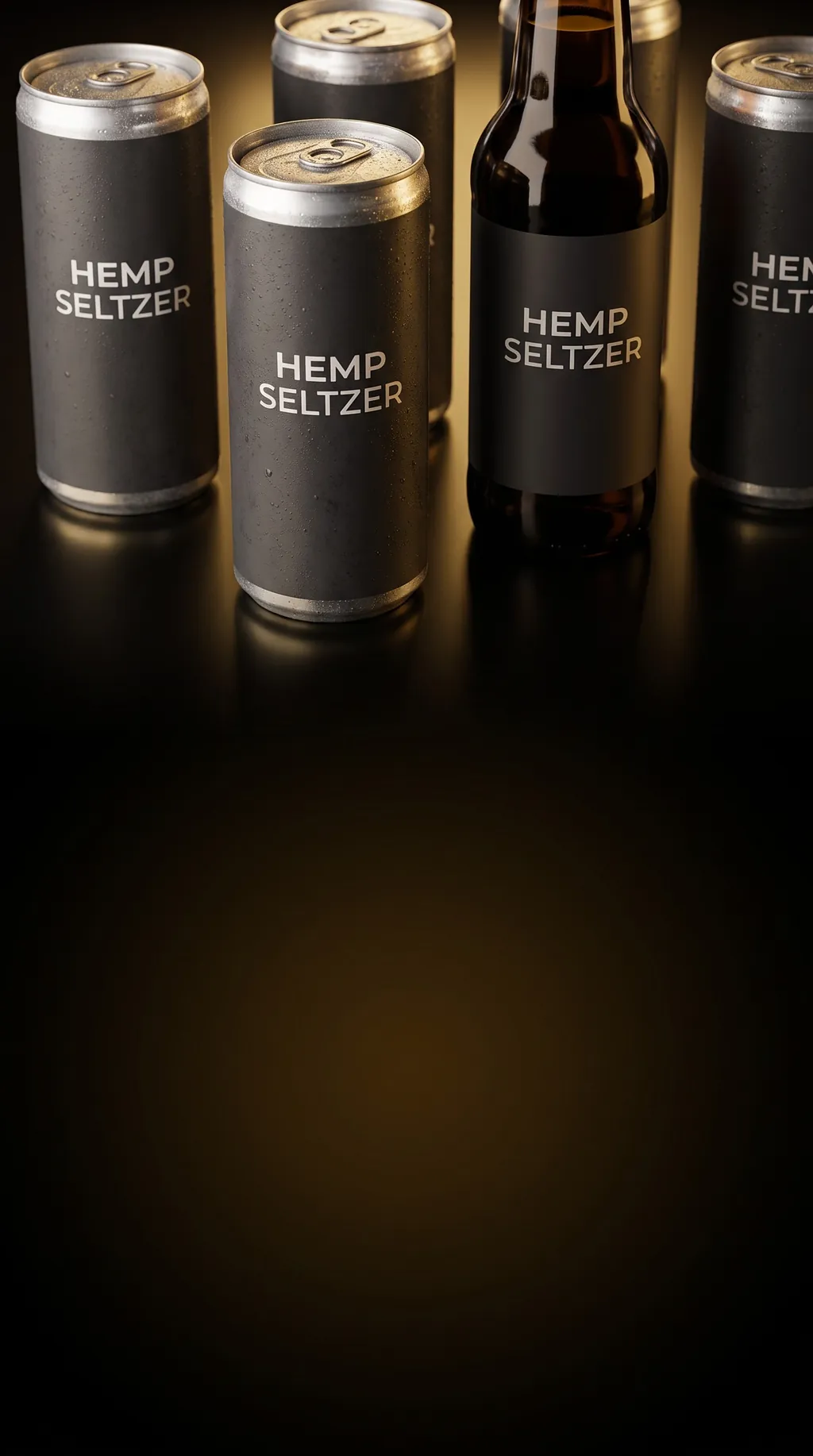 Hemp THC seltzers and sodas at Prestige Smoke Shop in Del City