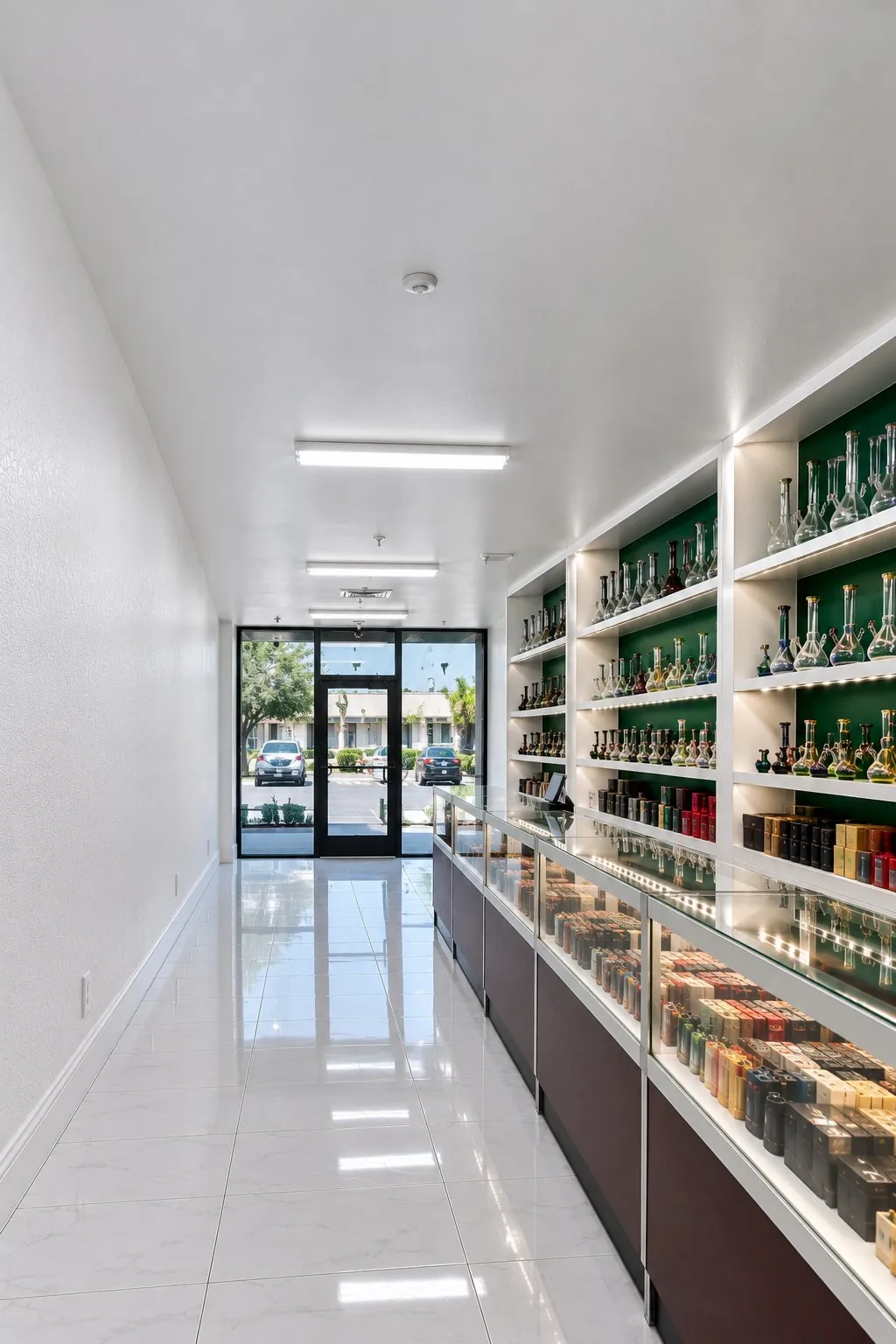 Inside a Kush Kingdom shop, ready for customers from across northeast Tarrant County