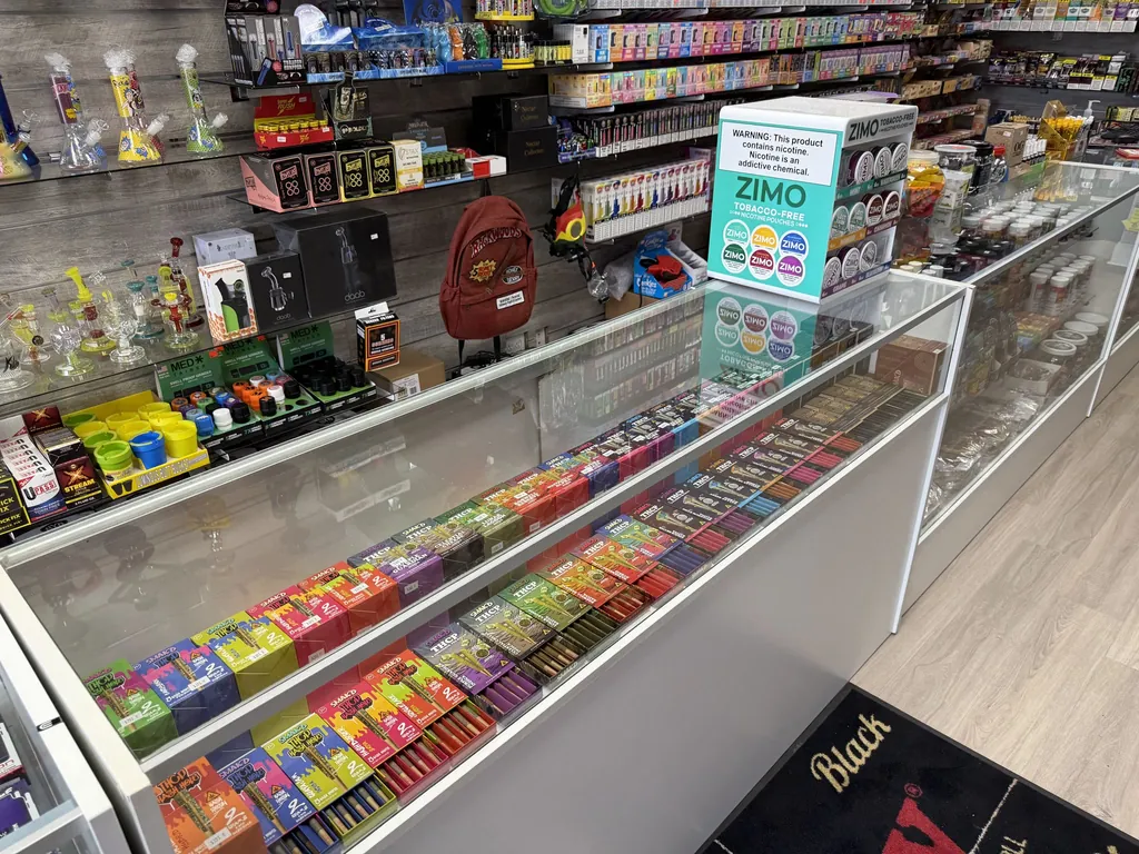 Inside Smoke Valley Smoke Shop Miramar