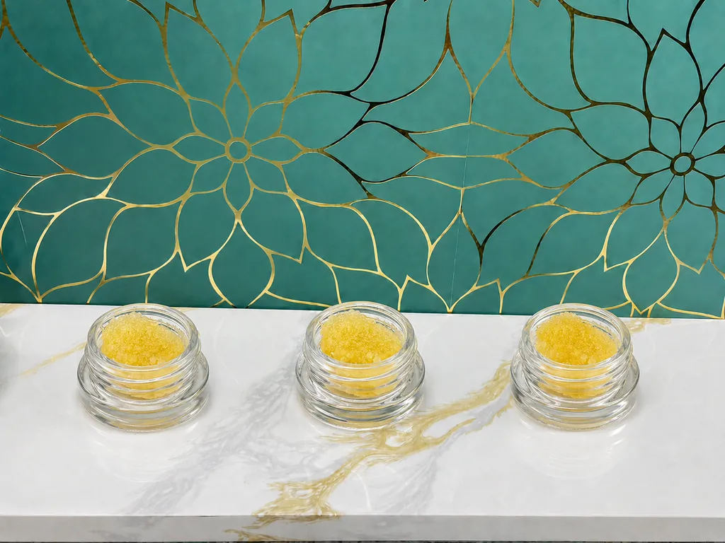THCA concentrate (live resin) at The Plug Smoke Shop, Pompano Beach, FL.