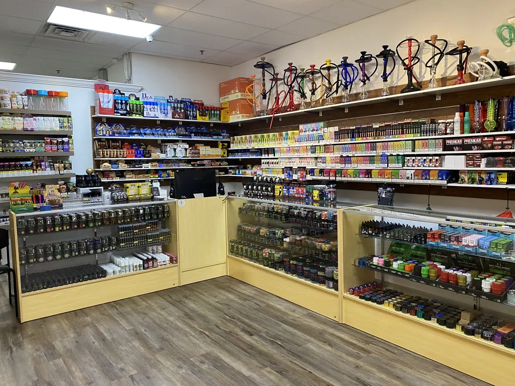 Inside Smoke Valley Smoke Shop Sunrise