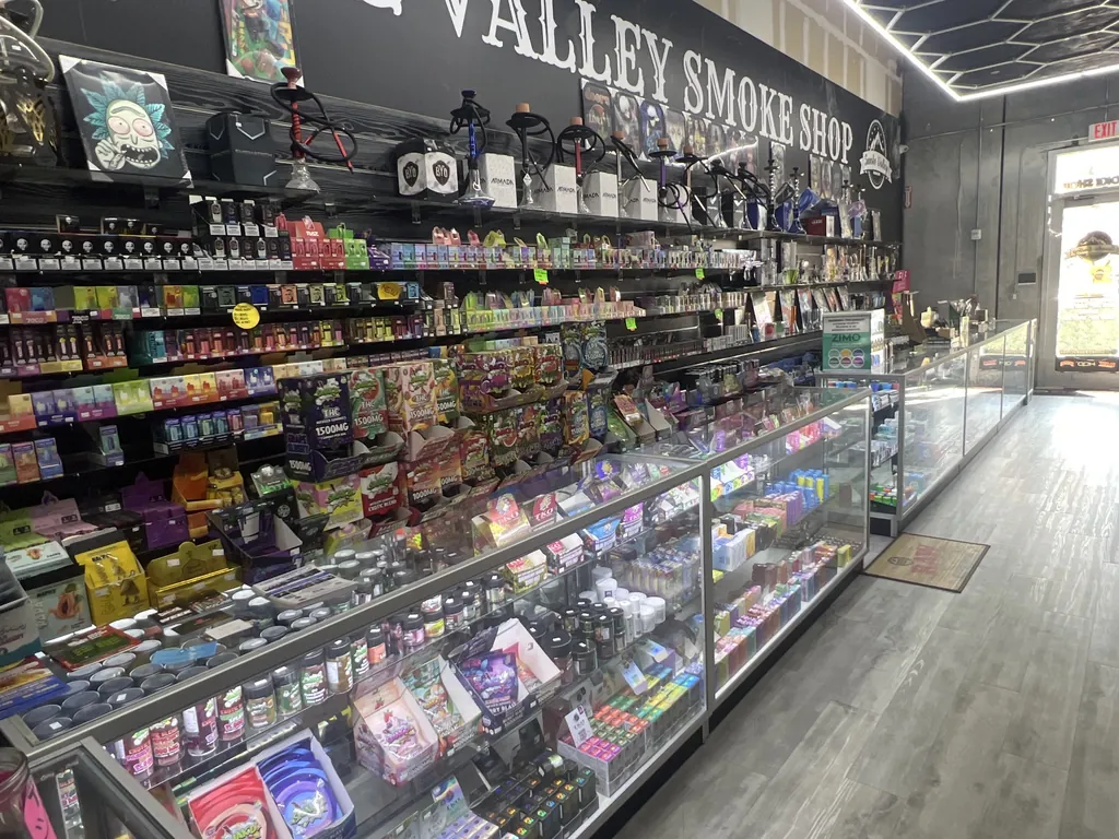 Inside Smoke Valley Smoke Shop Coconut Creek