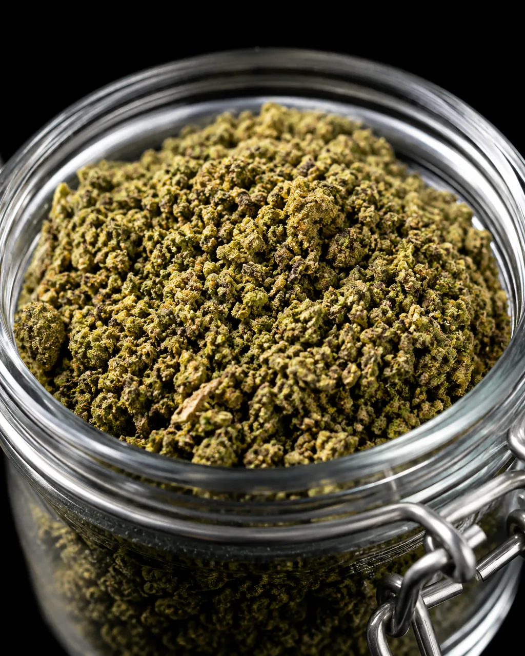 Premium THCA flower at The Plug Smoke Shop, Pompano Beach, FL.