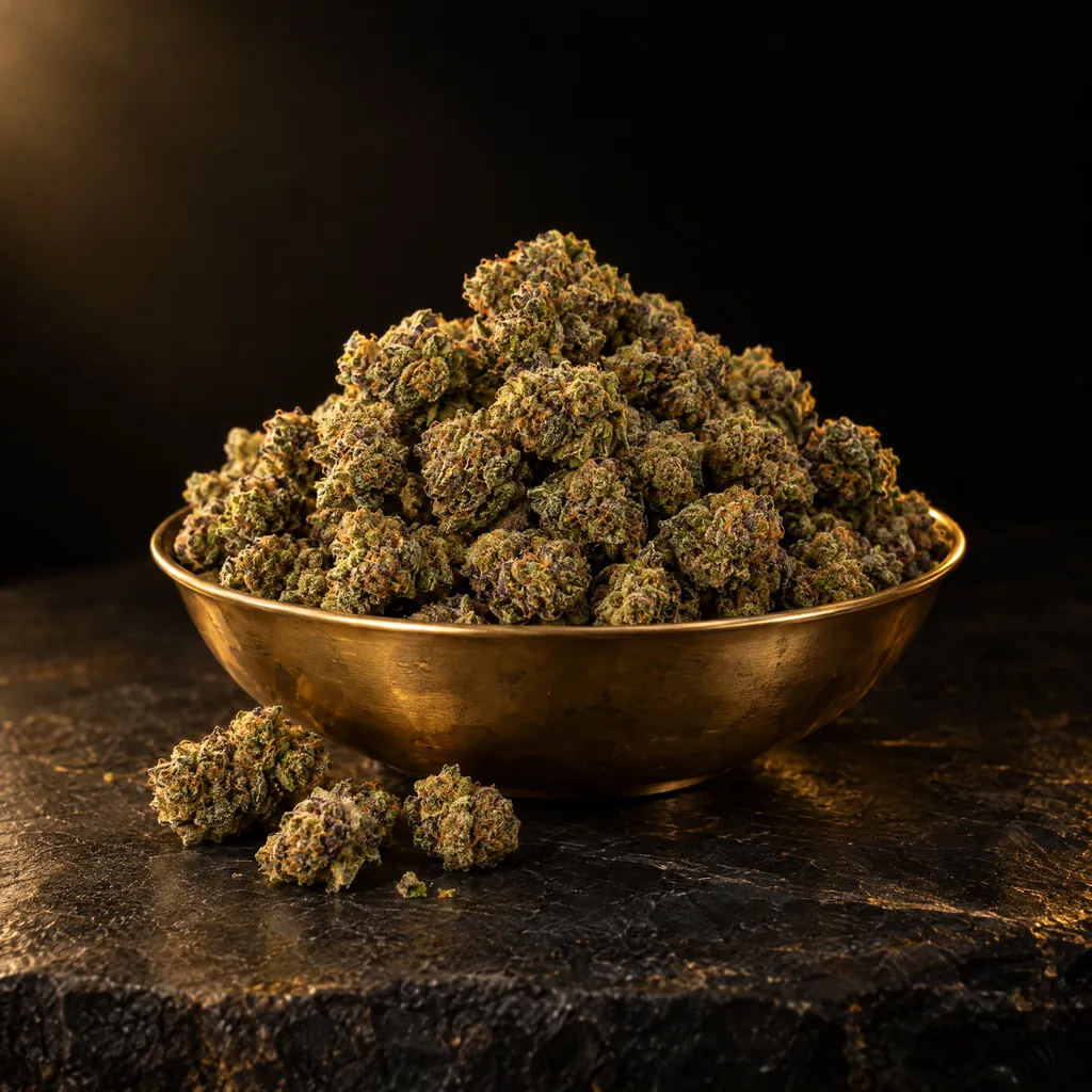Small Buds flower at Prestige Cannabis Co.
